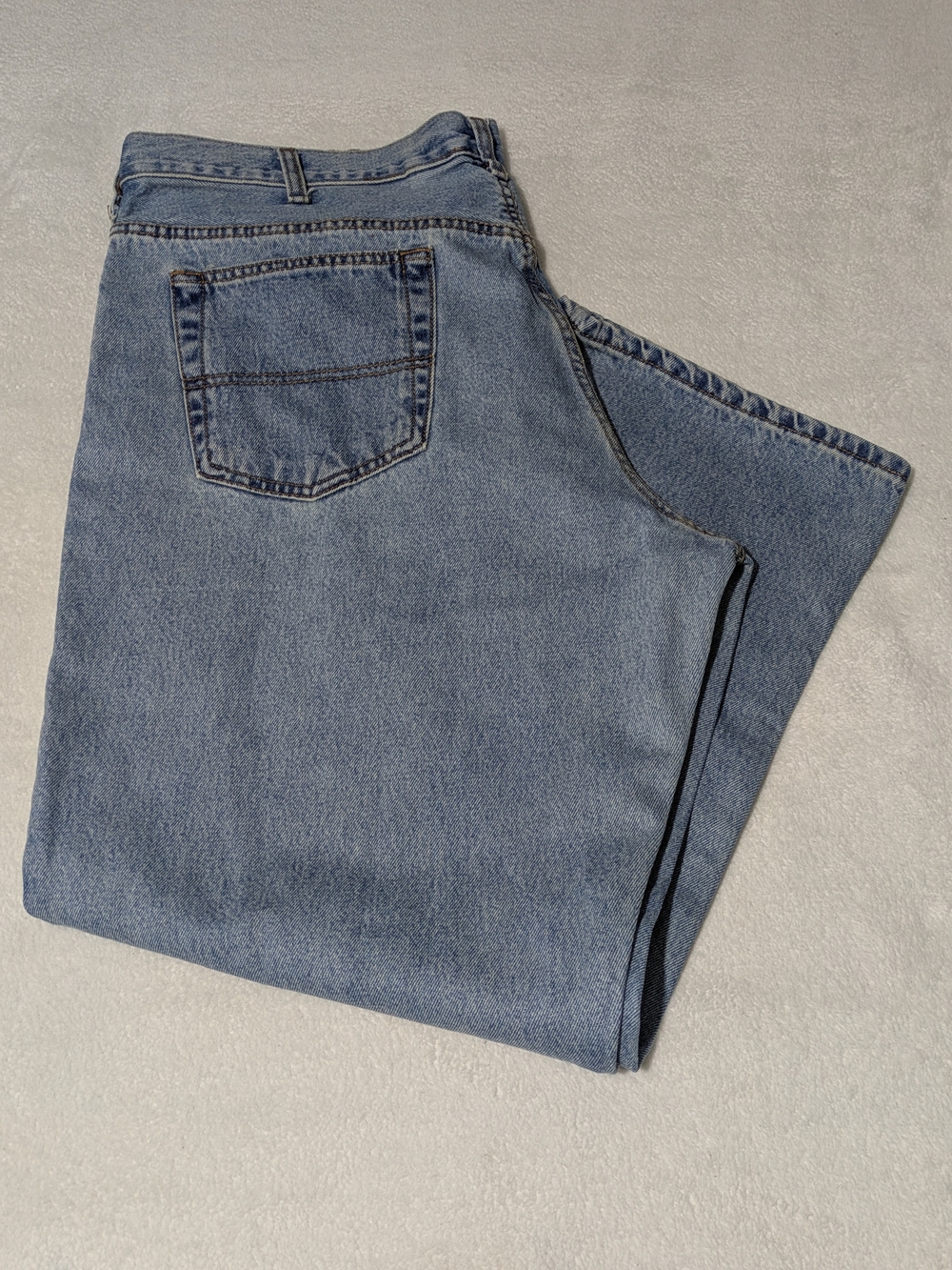 Urban Up Pipeline Men's Loose Straight Denim Jeans